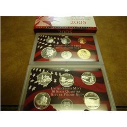 2005 US SILVER PROOF SET (WITH BOX)