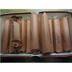 500+ LINCOLN WHEAT CENTS TEENS - 50'S