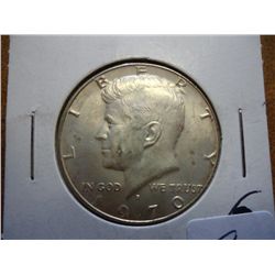 1970-D 40% SILVER KENNEDY HALF DOLLAR