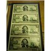 Image 1 : UNCUT SHEET OF 4-2003-A $2 FRN'S