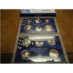 2005 US PROOF SET (WITH BOX)
