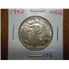 Image 1 : 1942 WALKING LIBERTY HALF DOLLAR MS63