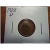 Image 1 : 1928-D LINCOLN CENT (EXTRA FINE)