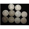 Image 1 : 10 ASSORTED SEATED LIBERTY DIMES