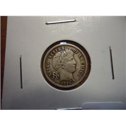 1914-D BARBER DIME (EXTRA FINE)