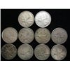 Image 1 : 10 ASSORTED 1960'S CANADA SILVER 25 CENTS