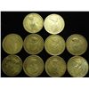 Image 2 : 10 ASSORTED 1960'S CANADA SILVER 25 CENTS
