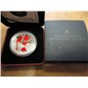 Image 1 : 2004 CANADA COLORIZED SILVER MAPLE LEAF