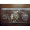 Image 1 : 1976-S THREE PIECE SILVER BICENTENNIAL UNC SET