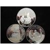 Image 1 : 2004 SOMALI 25 SHILLINGS 3 PIECE PAPAL PF SET