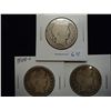 Image 1 : 1904,08-O & 13-S BARBER HALF DOLLARS