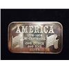 Image 1 : 1 TROY OZ .999 FINE SILVER INGOT