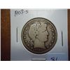 Image 1 : 1903-S BARBER HALF DOLLAR (VERY GOOD)