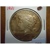 Image 1 : 1921 PEACE SILVER DOLLAR (KEY DATE)
