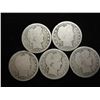 Image 1 : 5 ASSORTED BARBER QUARTERS