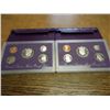 Image 1 : 1990 & 91 US PROOF SETS (WITH BOXES)