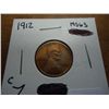 Image 1 : 1912 LINCOLN CENT RED BROWN UNC