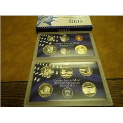 2005 US PROOF SET (WITH BOX)