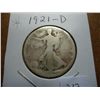 Image 1 : 1921-D WALKING LIBERTY HALF DOLLAR (KEY DATE)