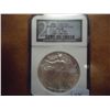 Image 1 : 2003 AMERICAN SILVER EAGLE NGC MS68