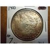 Image 1 : 1900 MORGAN SILVER DOLLAR (TONED) (UNC)