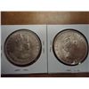 Image 2 : 2-1964 BERMUDA SILVER CROWNS UNC
