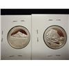 Image 2 : 2010-S YOSEMITE & MT HOOD SILVER WASHINGTON 1/4'S