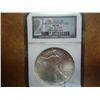 Image 1 : 1995 AMERICAN SILVER EAGLE NGC MS68