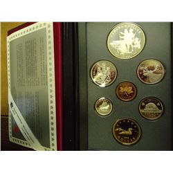 1990 CANADA DOUBLE DOLLAR PROOF SET