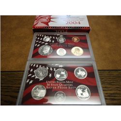 2004 US SILVER PROOF SET (WITH BOX)