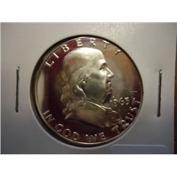 1963 FRANKLIN HALF DOLLAR PROOF