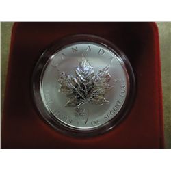 2003 CANADA $5 SILVER MAPLE LEAF SHEEP PRIVY MARK