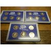 Image 2 : 2000,2001 & 2005 US 50 STATE QUARTERS PROOF SETS