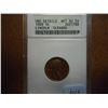 Image 1 : 1909 LINCOLN CENT ANACS UNC DETAILS NET AU50