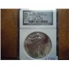 Image 1 : 1993 AMERICAN SILVER EAGLE NGC MS68