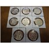 Image 2 : 8-1967 40% SILVER HALF DOLLARS (UNC)