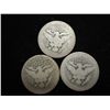 Image 2 : 3 ASSORTED BARBER QUARTERS