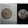 Image 2 : 1936 (UNC) & 58-D (UNC) WASHINGTON SILVER QUARTERS