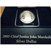Image 1 : 2005 CHIEF JUSTICE MARSHALL PF SILVER DOLLAR