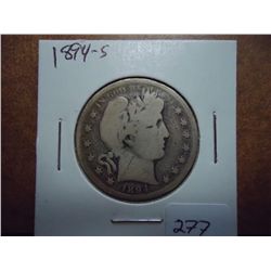 1894-S BARBER HALF DOLLAR