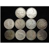Image 1 : 10 ASSORTED CANADA SILVER 25 CENTS