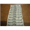 Image 1 : 10-2003-A US $5 FRN'S CONSECUTIVE SERIAL #'S