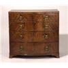Image 1 : regency bowfront mahogany chest of drawers...