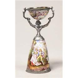 CONTINENTAL ENAMEL AND SILVER  WAGER CUP P...