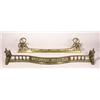 Image 1 : regency-style brass fender Nineteenth cent...