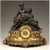Image 1 : french figural gilt mantel clock Movement...