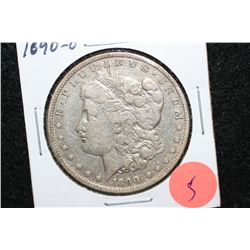 1890-O Silver Morgan $1