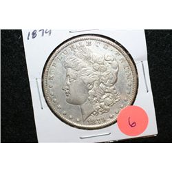 1879 Silver Morgan $1