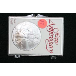 2010 Silver Eagle $1, "Happy Anniversary"