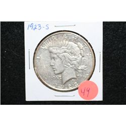 1923-S Peace $1